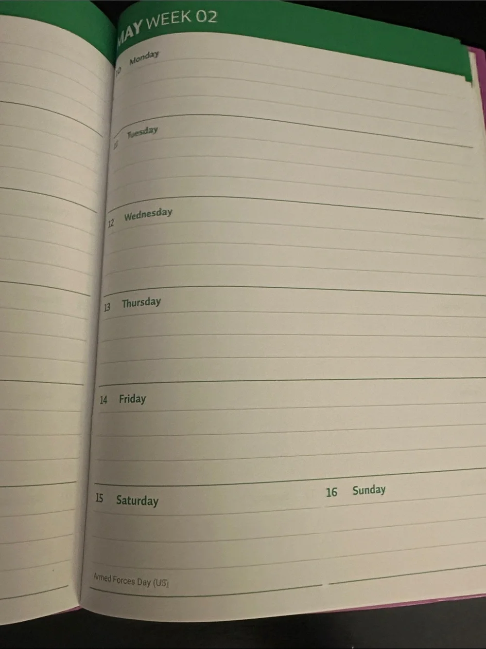 2027 Planner - Bright Pink Cover